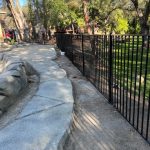 Iron Pool Fence