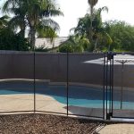 Custom Mesh Pool Fence