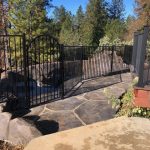 Iron Pool Fence Gate
