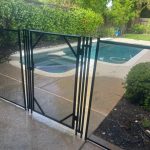 Mesh Pool Fence Gate